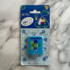 Vintage Sanrio - The Runabouts - Adhesive hook 1990